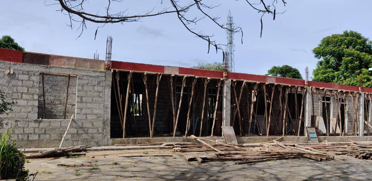 Rohbau Bylakuppe Grundschule