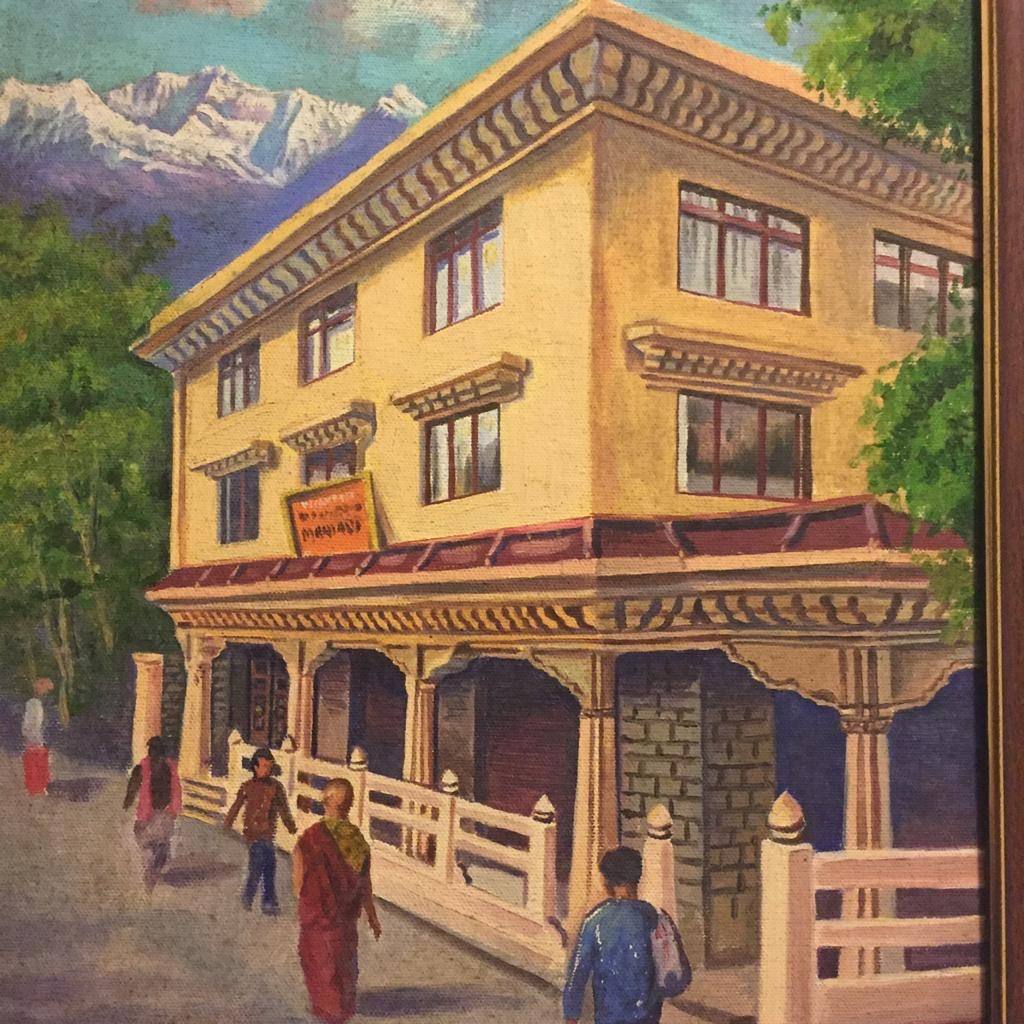 Bild gemalt Museum Darjeeling